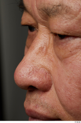 Nose Skin Man Asian Slim Wrinkles Studio photo references